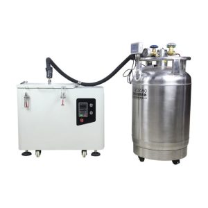 Flüssigstickstoffgekühlte Planetenkugelmühle