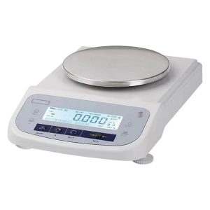 Präzisionswaage mit vergoldeter